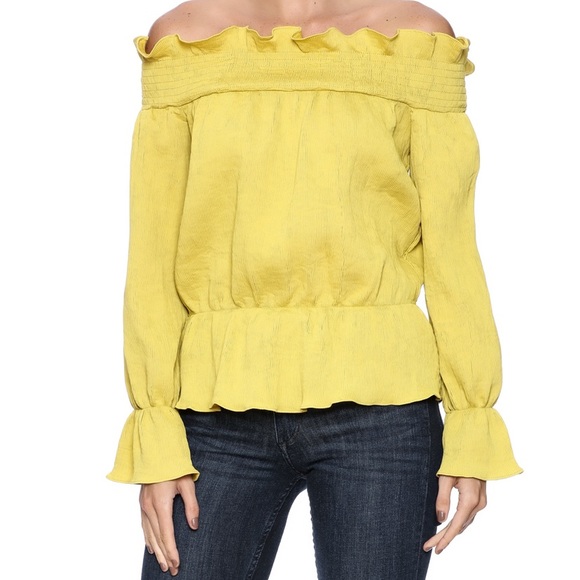 Tea n Cup Tops - Tea & Cuff Off Shoulder Top